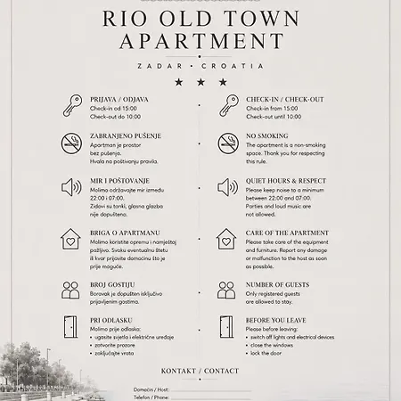 Rio Old Town Aparment * Zadar